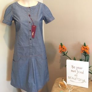 Merc Stella Chambray Dress